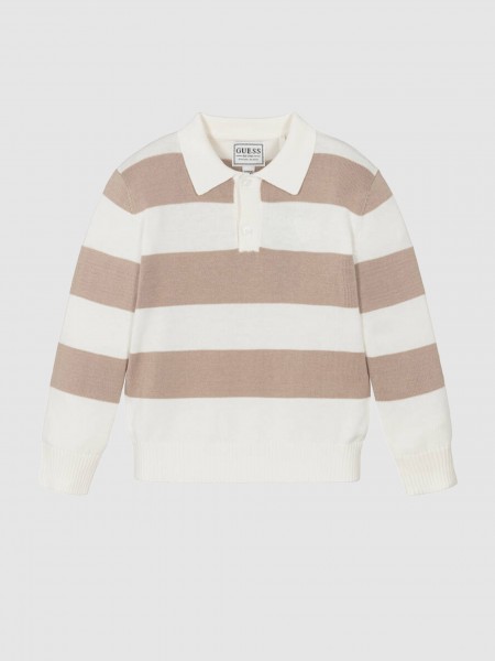 Polo Guess Menino Ls Sweater