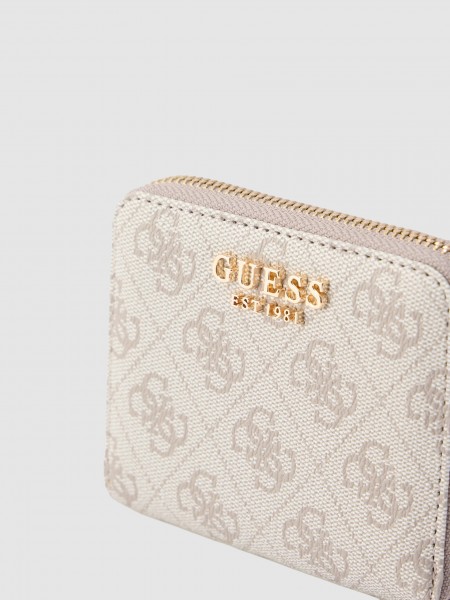 Porta Moedas Mulher Laurel II Slg Small Zip Around Guess Acessorios
