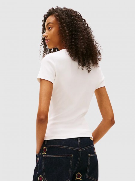 Top Mulher Slim Tommy Jeans