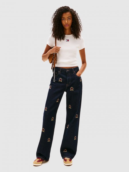 Top Mulher Slim Tommy Jeans