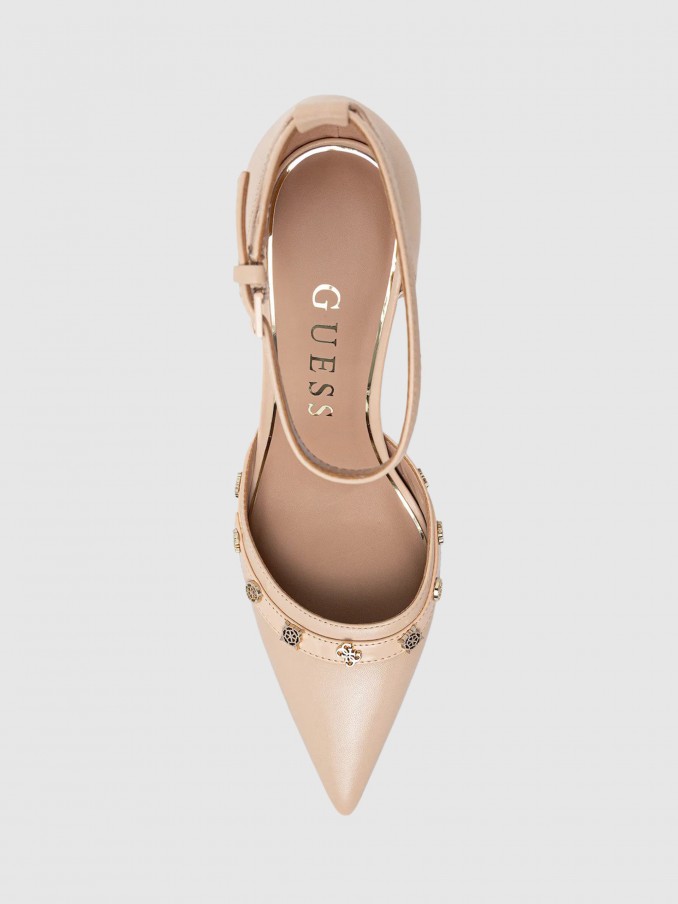 Shoes Woman Beige Guess