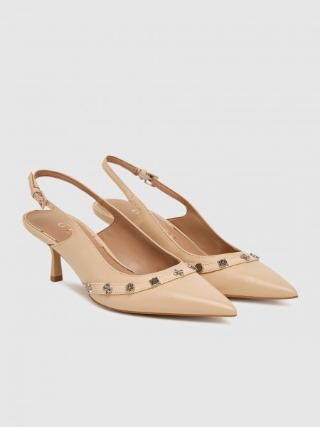 Zapatos Mujer Beige Guess