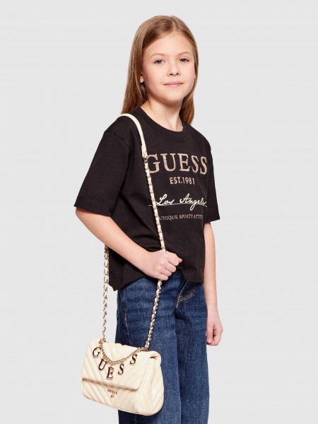 Menina Crossbody Flap Bag Guess Kids