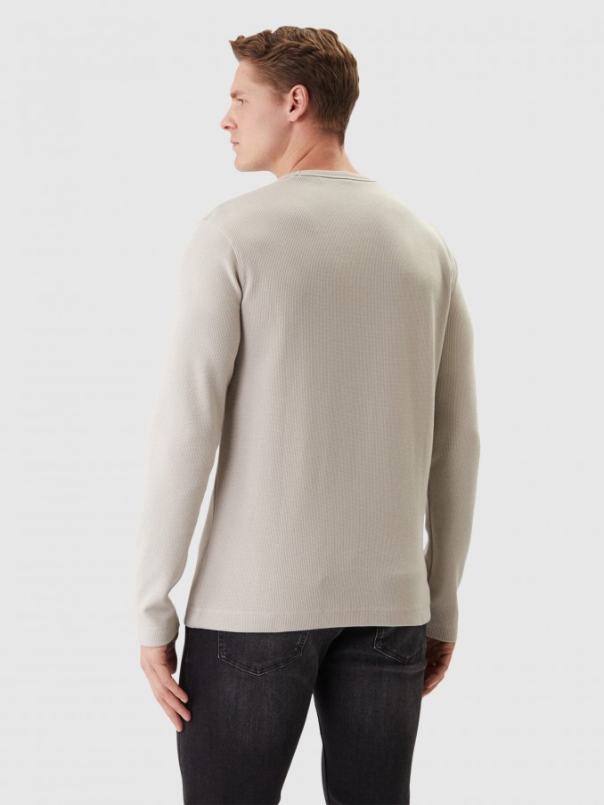 Pullover Man Beige Boss Orange