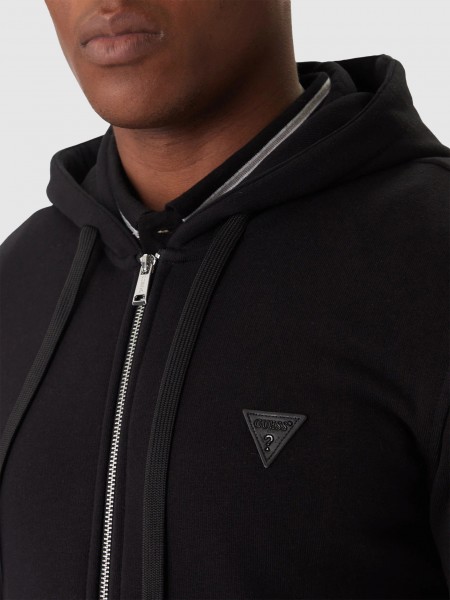 Casaco Guess Homem Ls Basic Zipper Hoodie