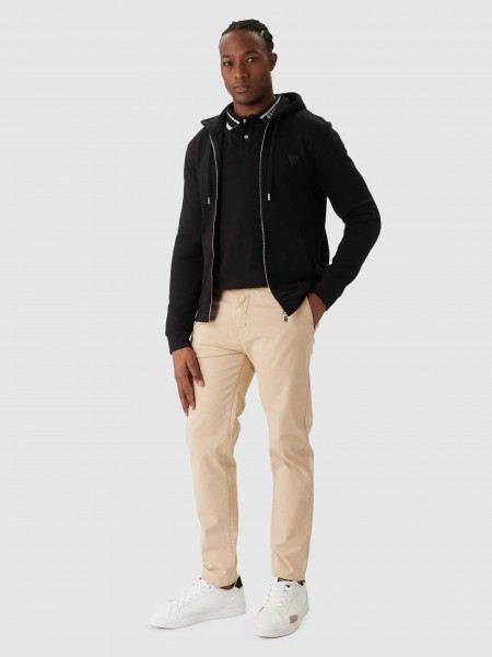 Casaco Guess Homem Ls Basic Zipper Hoodie