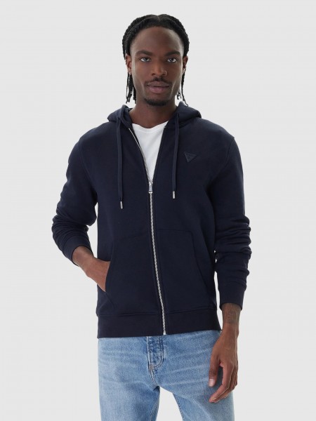 Casaco Guess Homem Ls Basic Zipper Hoodie