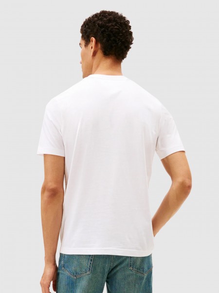 T-Shirt Tommy Hilfiger Homem Brand Love Small Hilfiger Tee