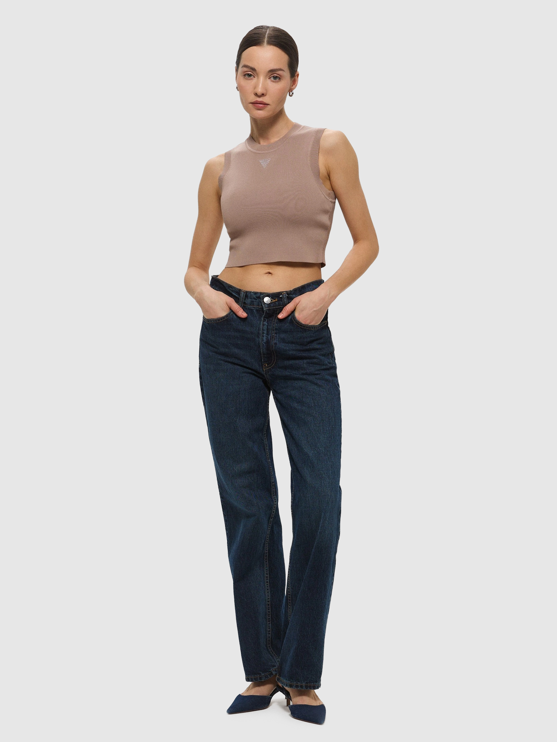 Top Mulher Alexia Guess