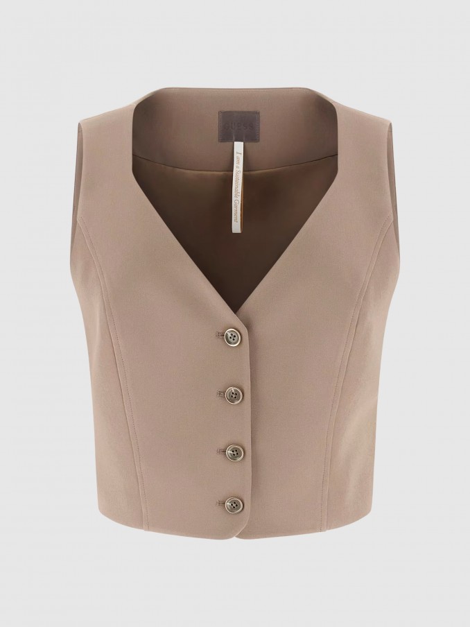 Colete Guess Mulher Sl Nausica Tailored Vest