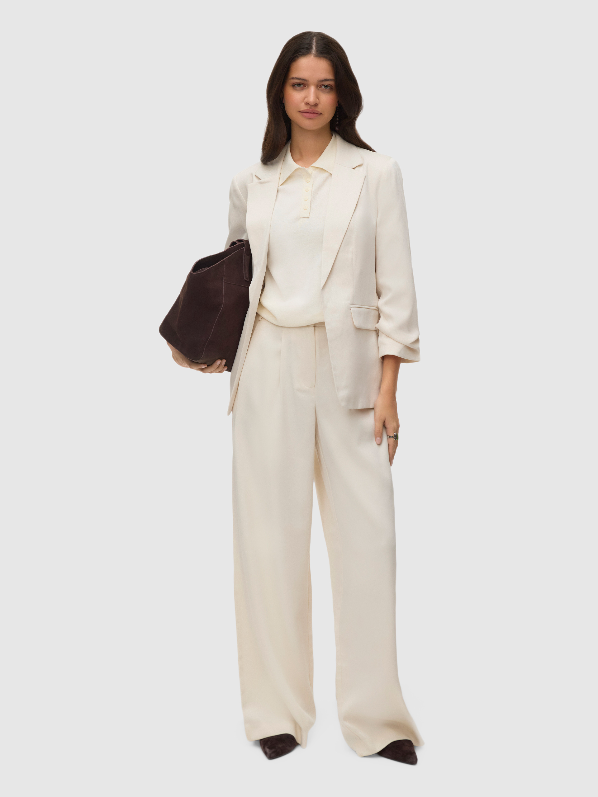 Blazer Woman Cream Vero Moda