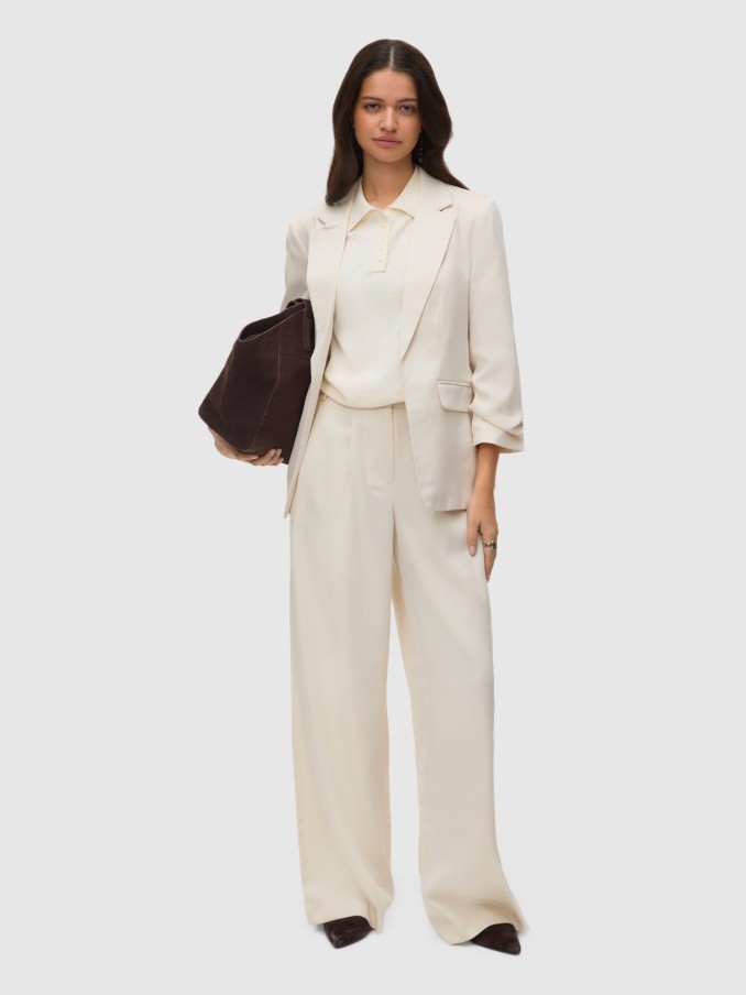 Blazer Woman Cream Vero Moda