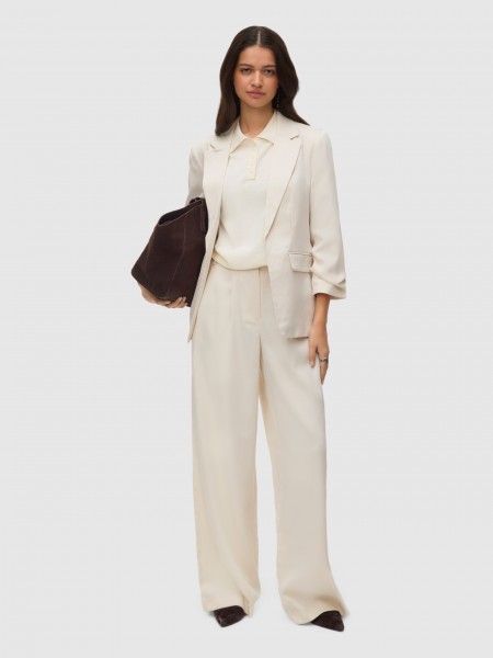 Blazer Woman Cream Vero Moda