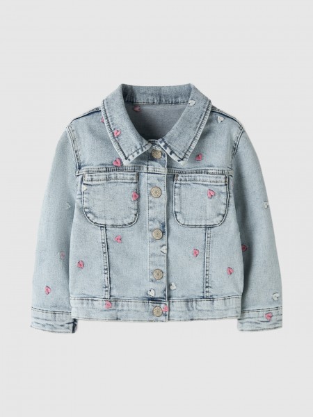 Casaco Name It Menina Nmfelisa Dnm Emb Jacket 2633-Fr T