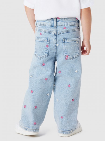 Cal�as Name It Menina Nmfrose Wide Emb Jeans 2633-Fr Noos