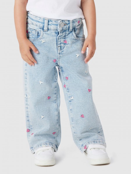 Cal�as Name It Menina Nmfrose Wide Emb Jeans 2633-Fr Noos