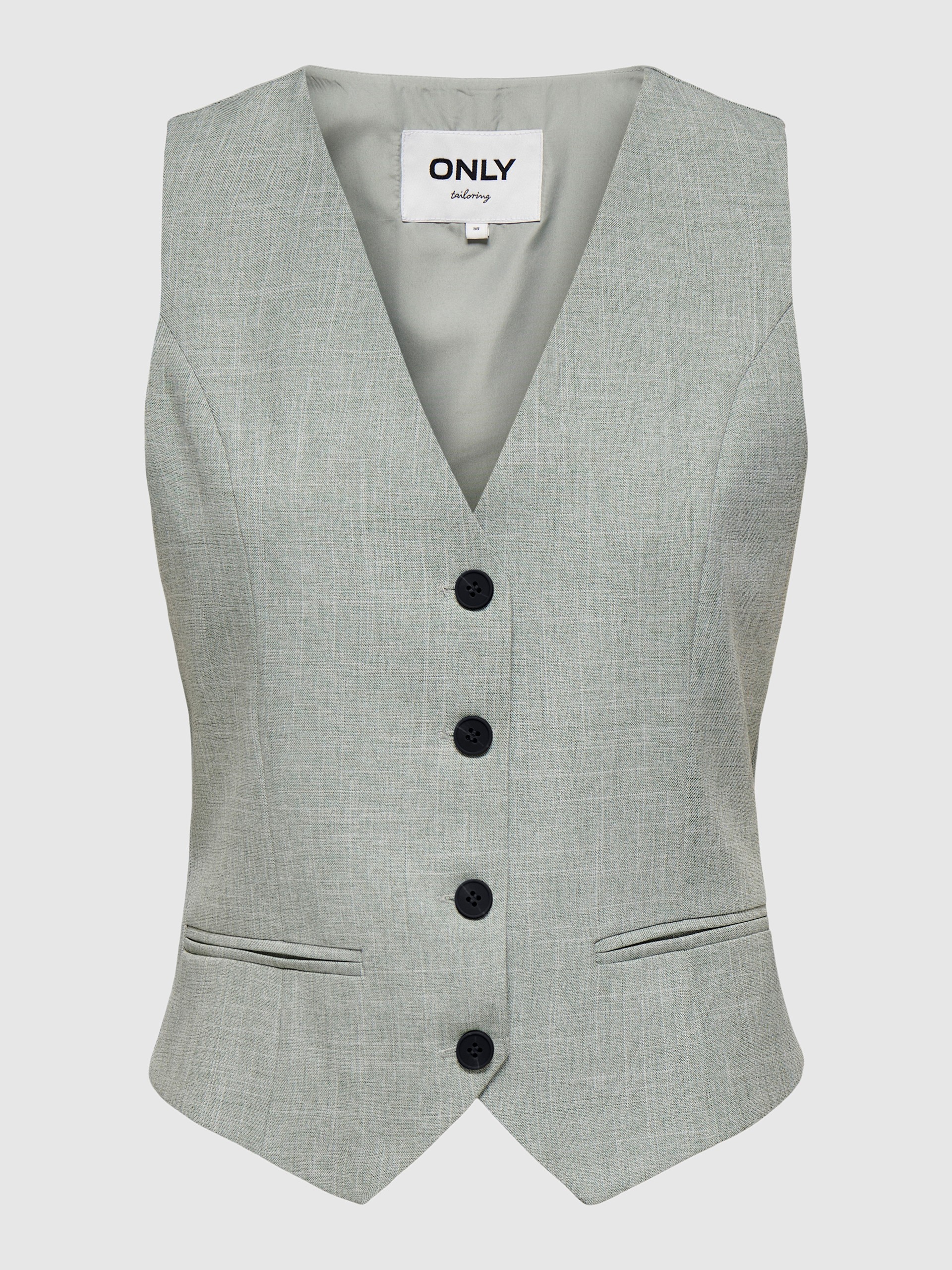 Blusa Mulher Onllinda S/l Mel Fitted Vest Cc Tlr Only