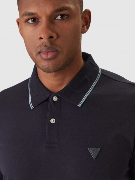 Polo Guess Homem Nolan Ss  Polo