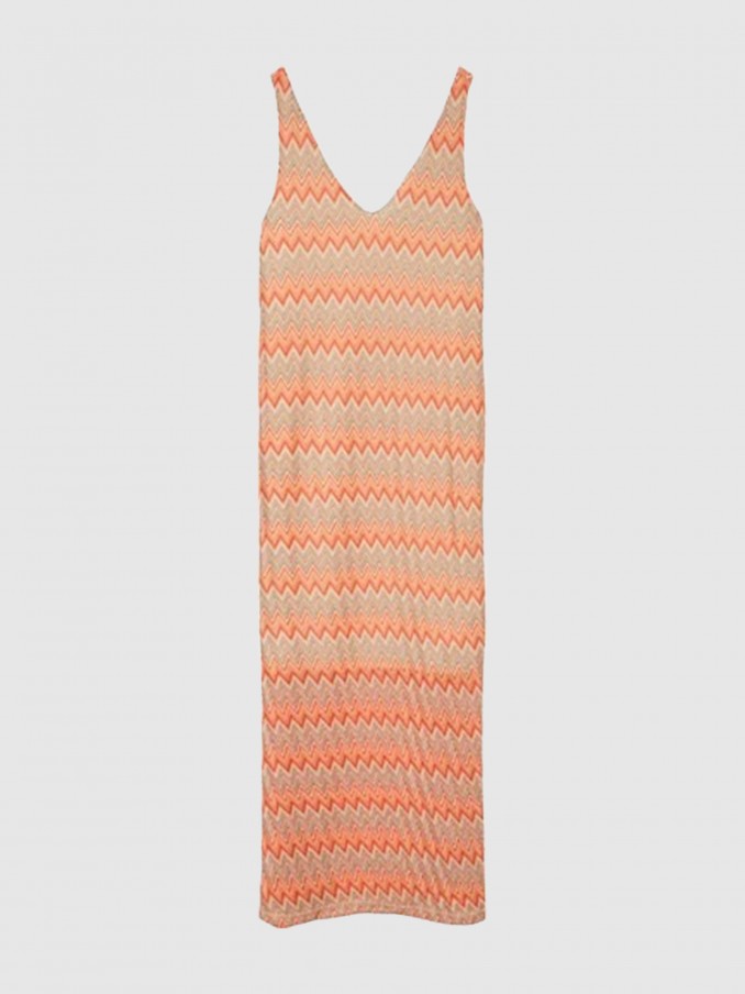 Dress Woman Orange Vero Moda