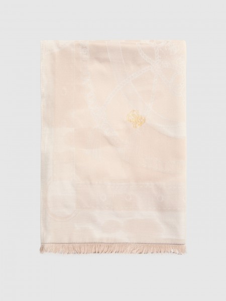 Scarves Woman Cream Guess Accessory