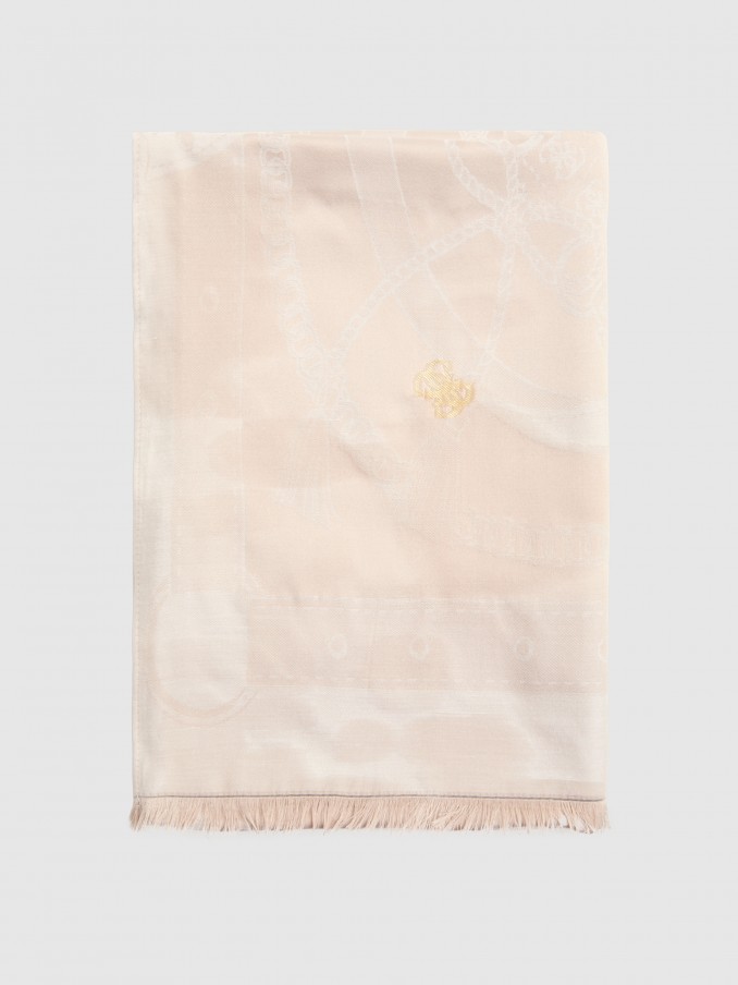 Scarves Woman Cream Guess Accessory