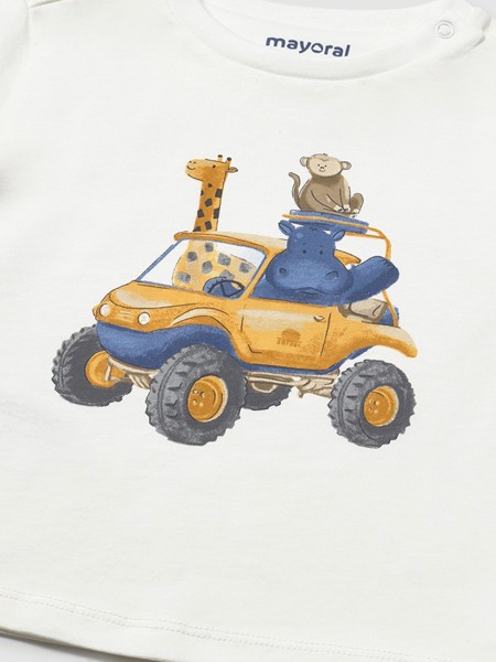 T-Shirt Mayoral Menino Camiseta M/c Vehiculo