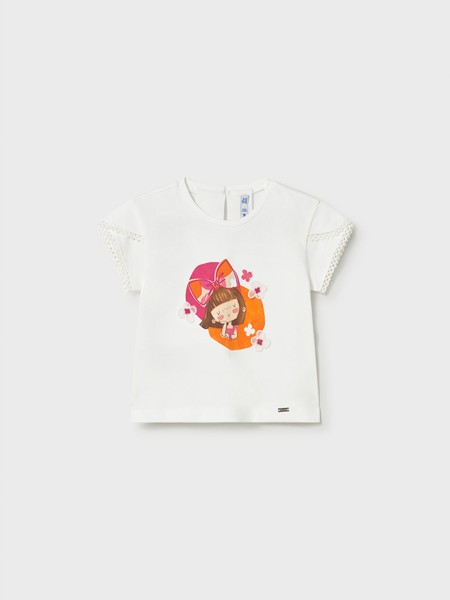 T-Shirt Mayoral Menina Camiseta Manga Curta