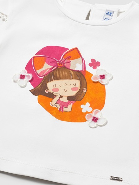 T-Shirt Mayoral Menina Camiseta Manga Curta