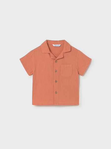 Shirt Baby Boy Orange Mayoral