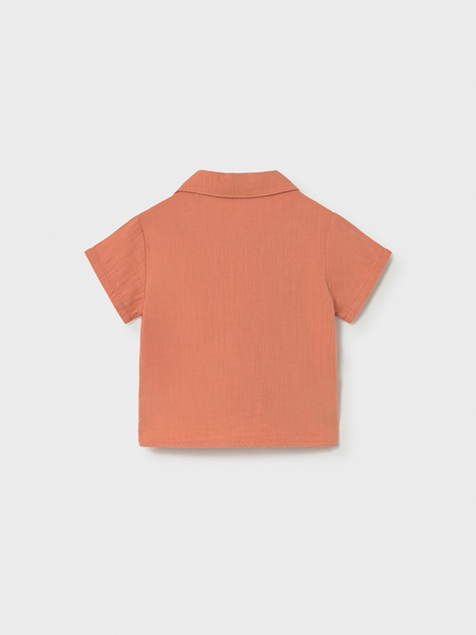 Shirt Baby Boy Orange Mayoral