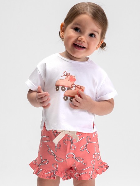 Conjunto 2 Pe�as Mayoral Menina Conj. Short