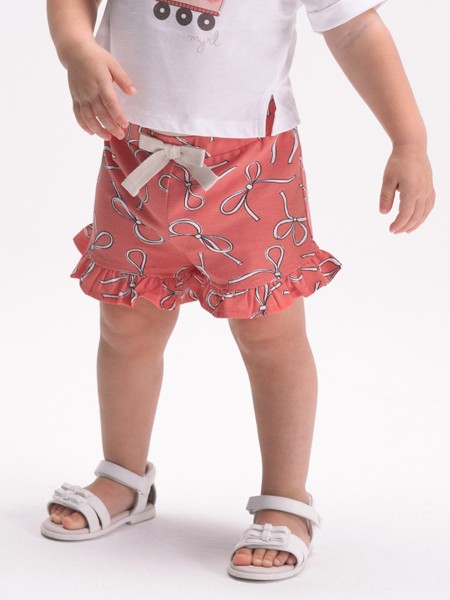 Conjunto 2 Pe�as Mayoral Menina Conj. Short