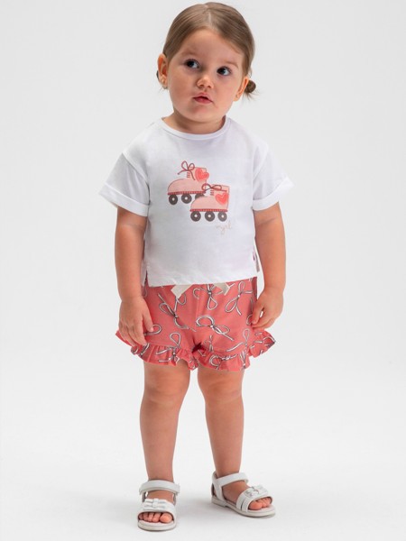 Conjunto 2 Pe�as Mayoral Menina Conj. Short