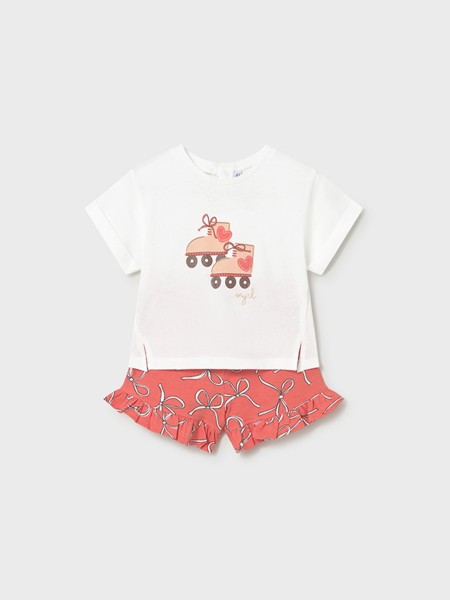 Conjunto 2 Pe�as Mayoral Menina Conj. Short