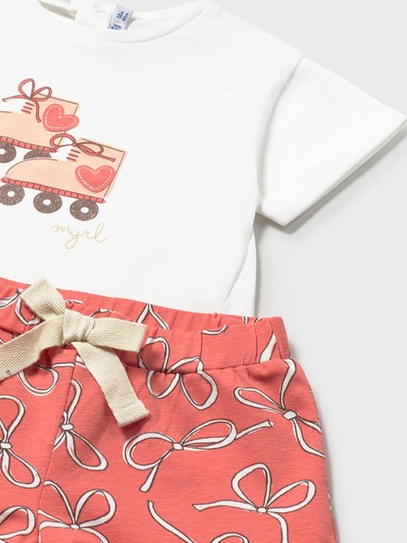 Conjunto 2 Pe�as Mayoral Menina Conj. Short