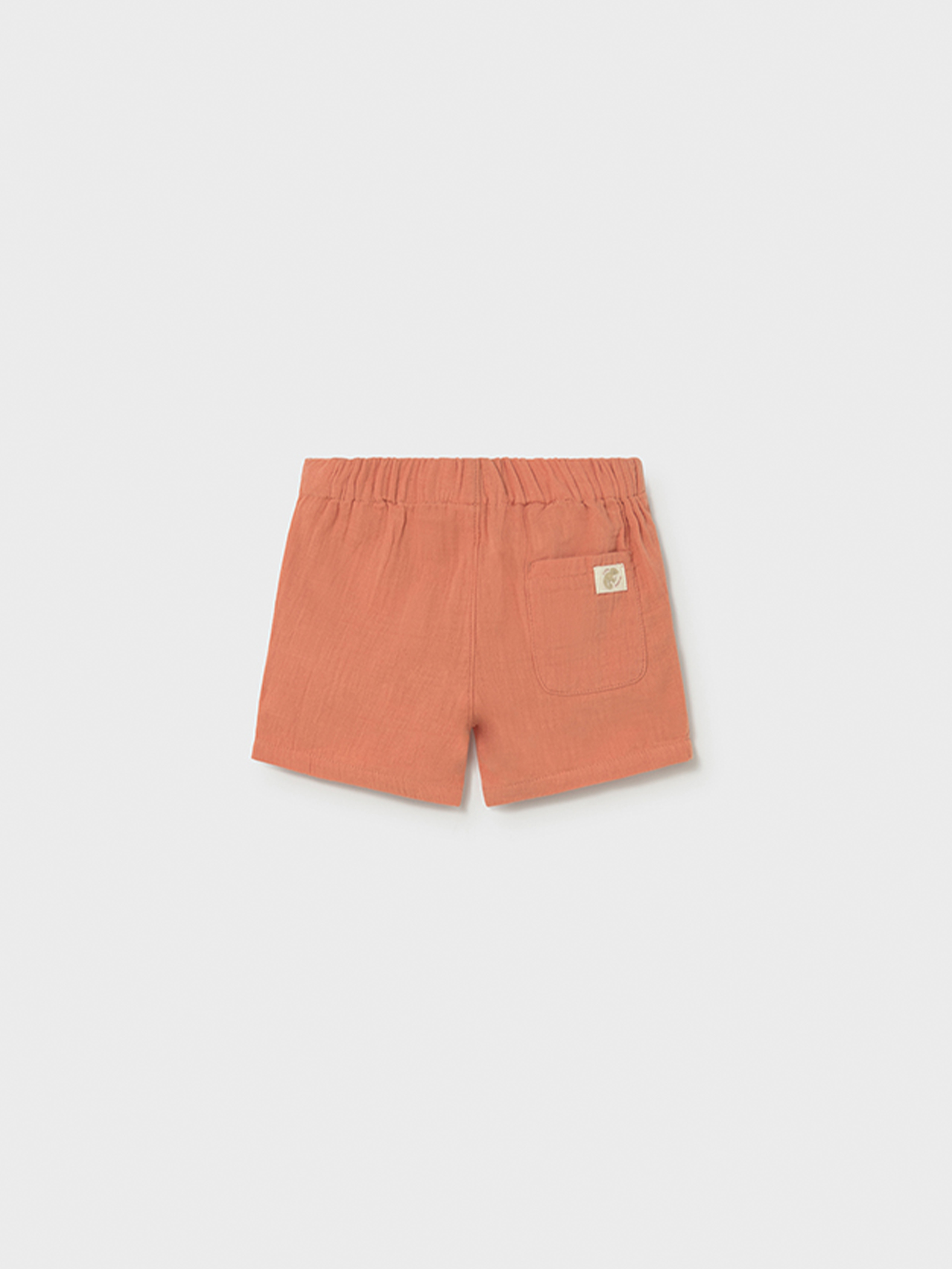 Pantalones Cortos Bebe Niño Naranja Mayoral