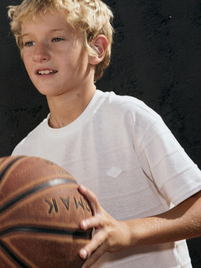 T-Shirt Boy White Mayoral