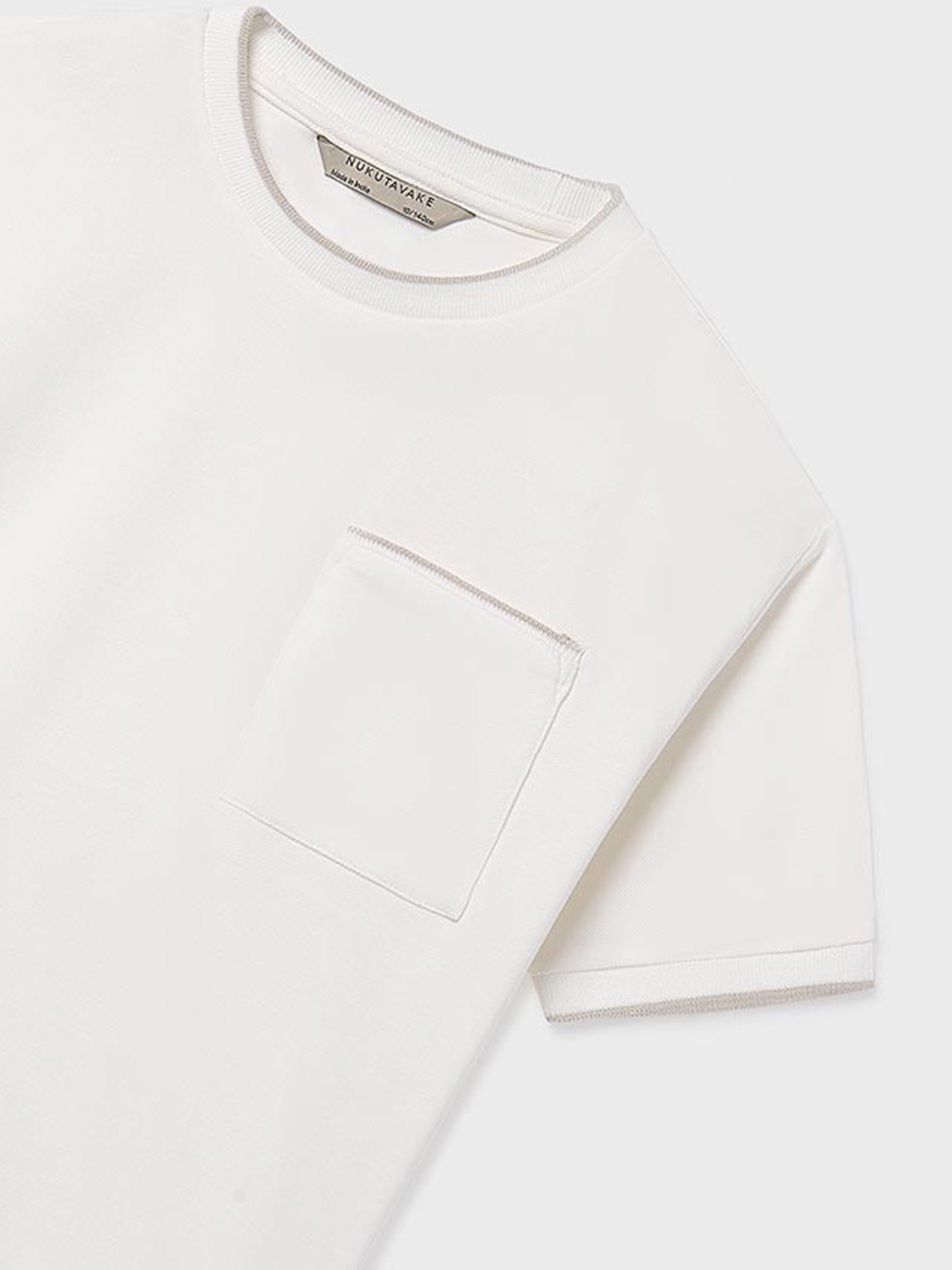 T-Shirt Boy White Mayoral