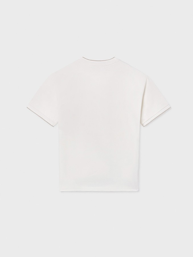T-Shirt Boy White Mayoral