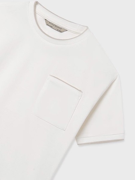 T-Shirt Boy White Mayoral