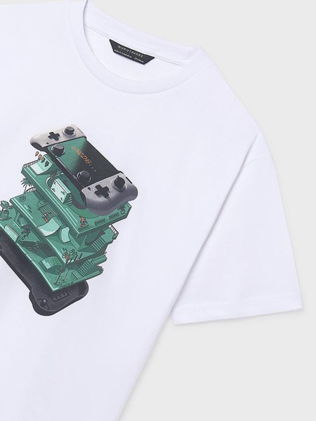 T-Shirt Mayoral Menino T�shirt Print