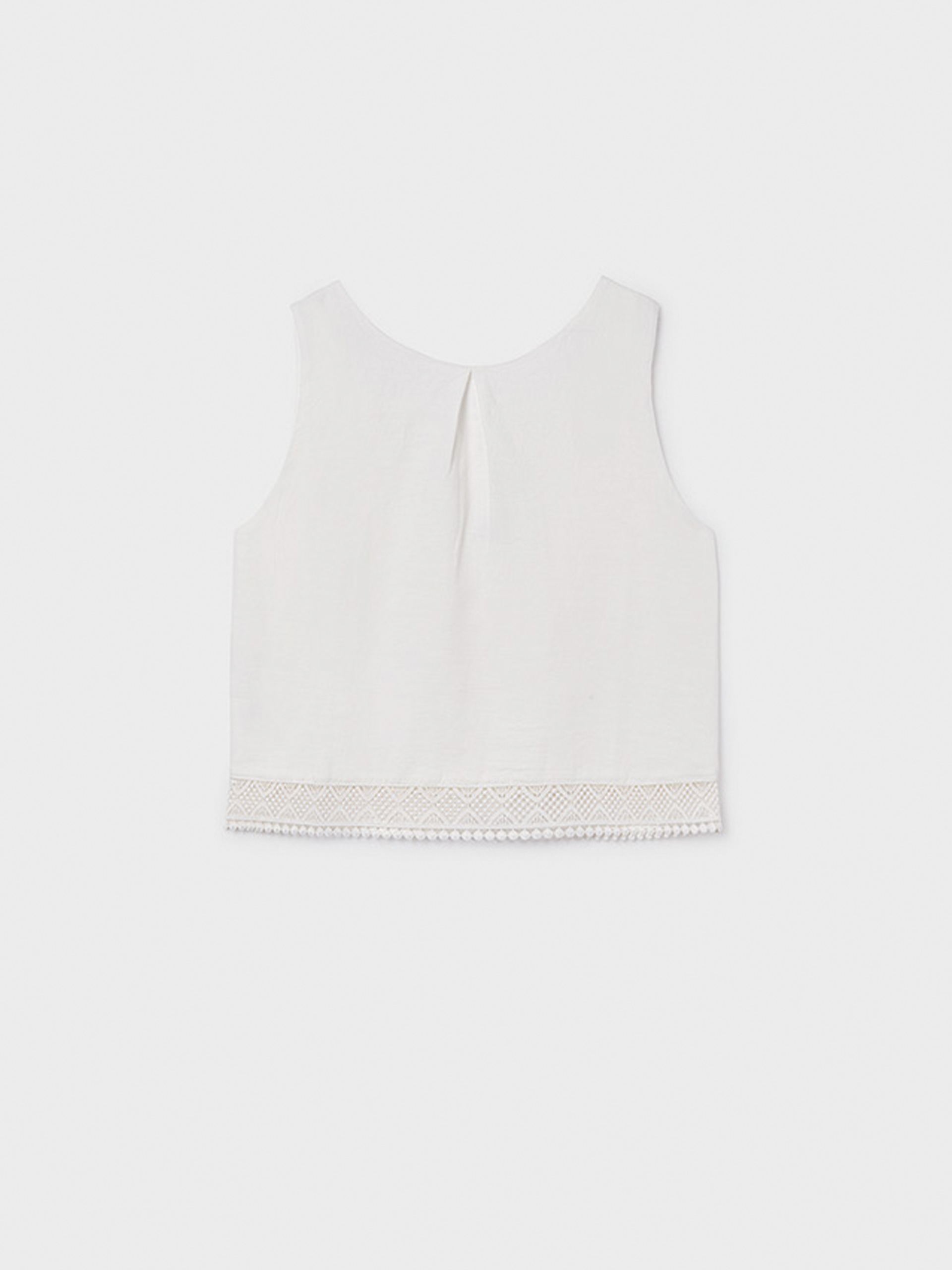 Blusa Niña Blanco Mayoral