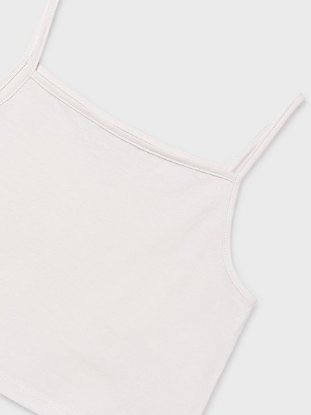 Camiseta Ni�a Blanco Mayoral