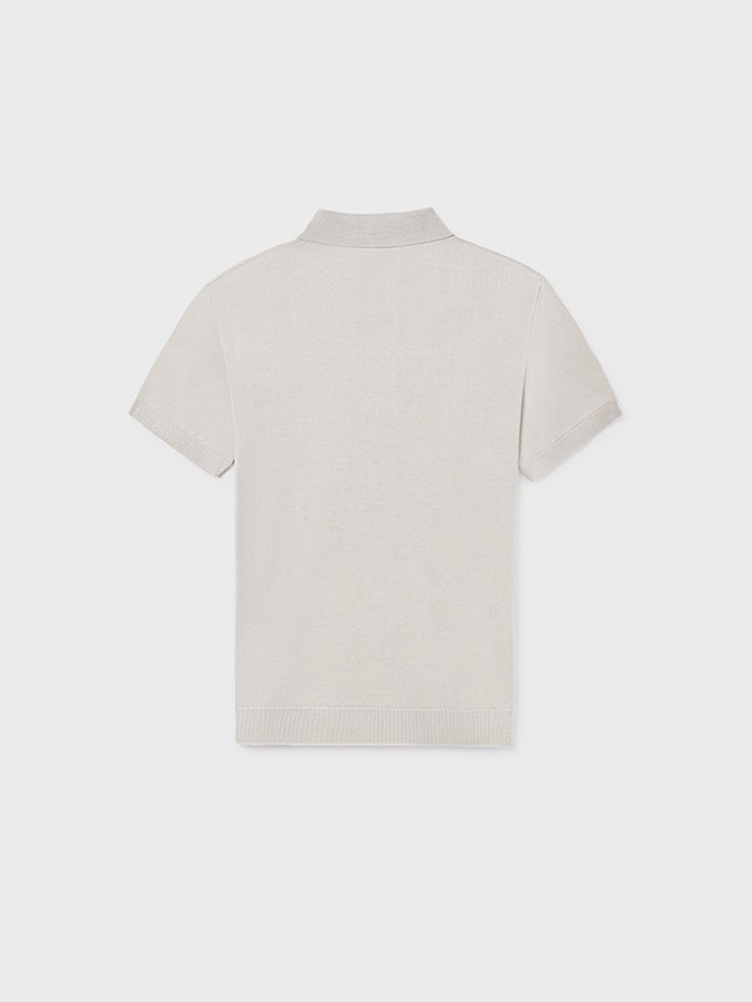 Polo Shirt Boy Grey Mayoral