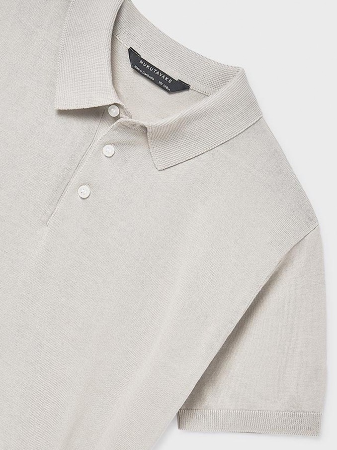 Polo Shirt Boy Grey Mayoral