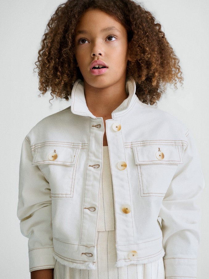 Jacket Girl Cream Mayoral