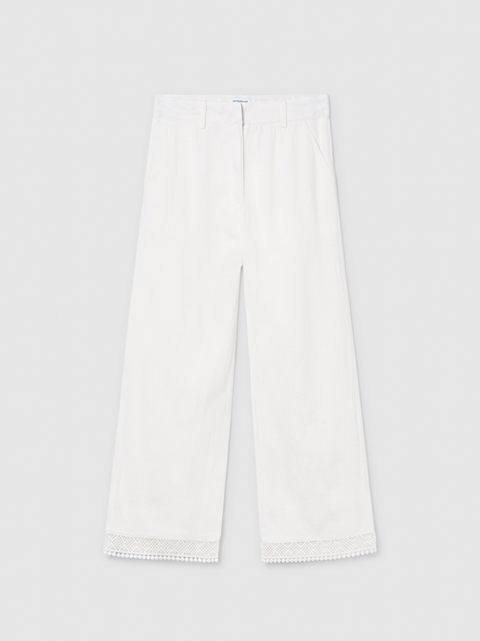 Pants Girl White Mayoral