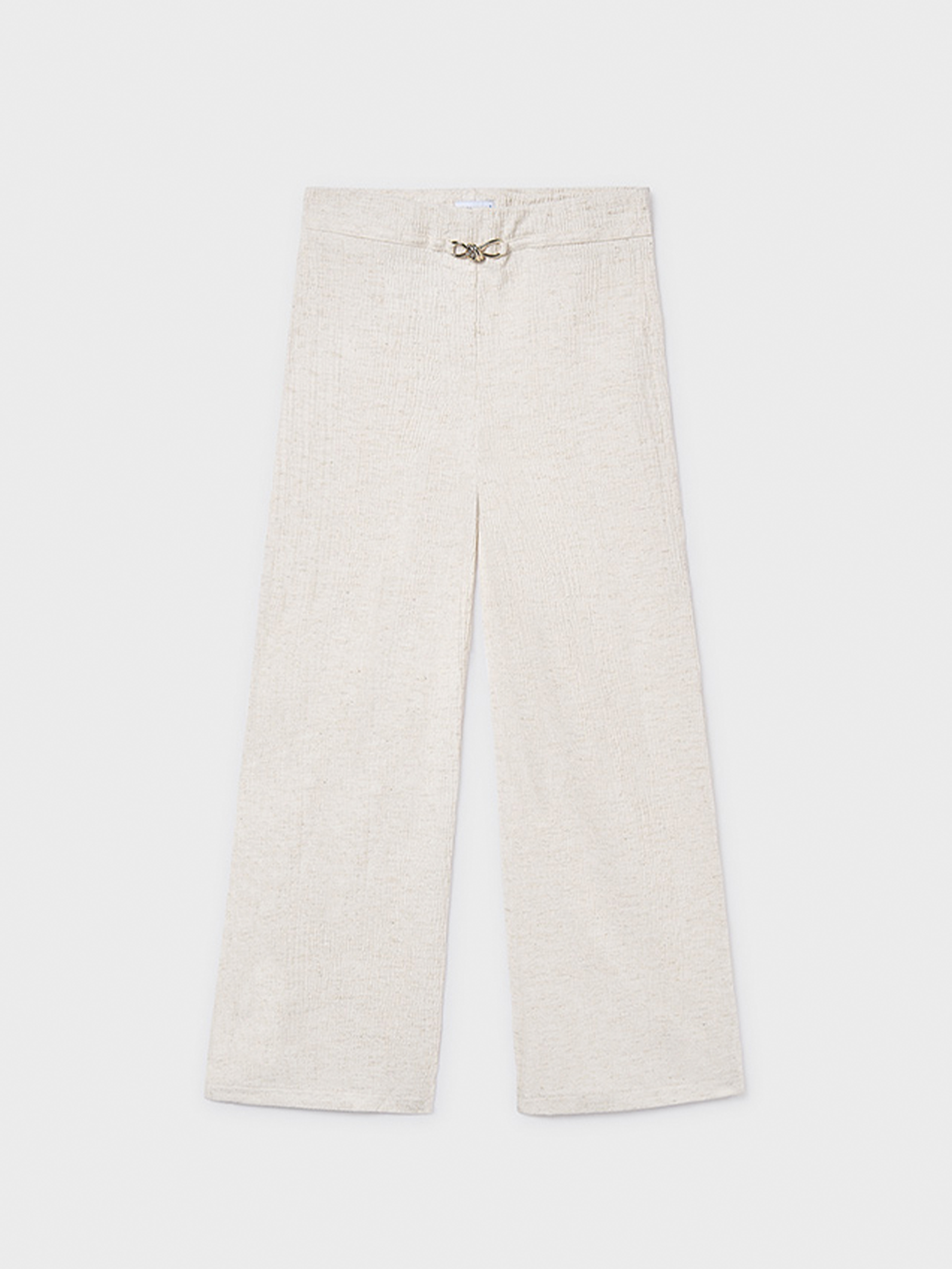 Pantalones Niña Crema Mayoral