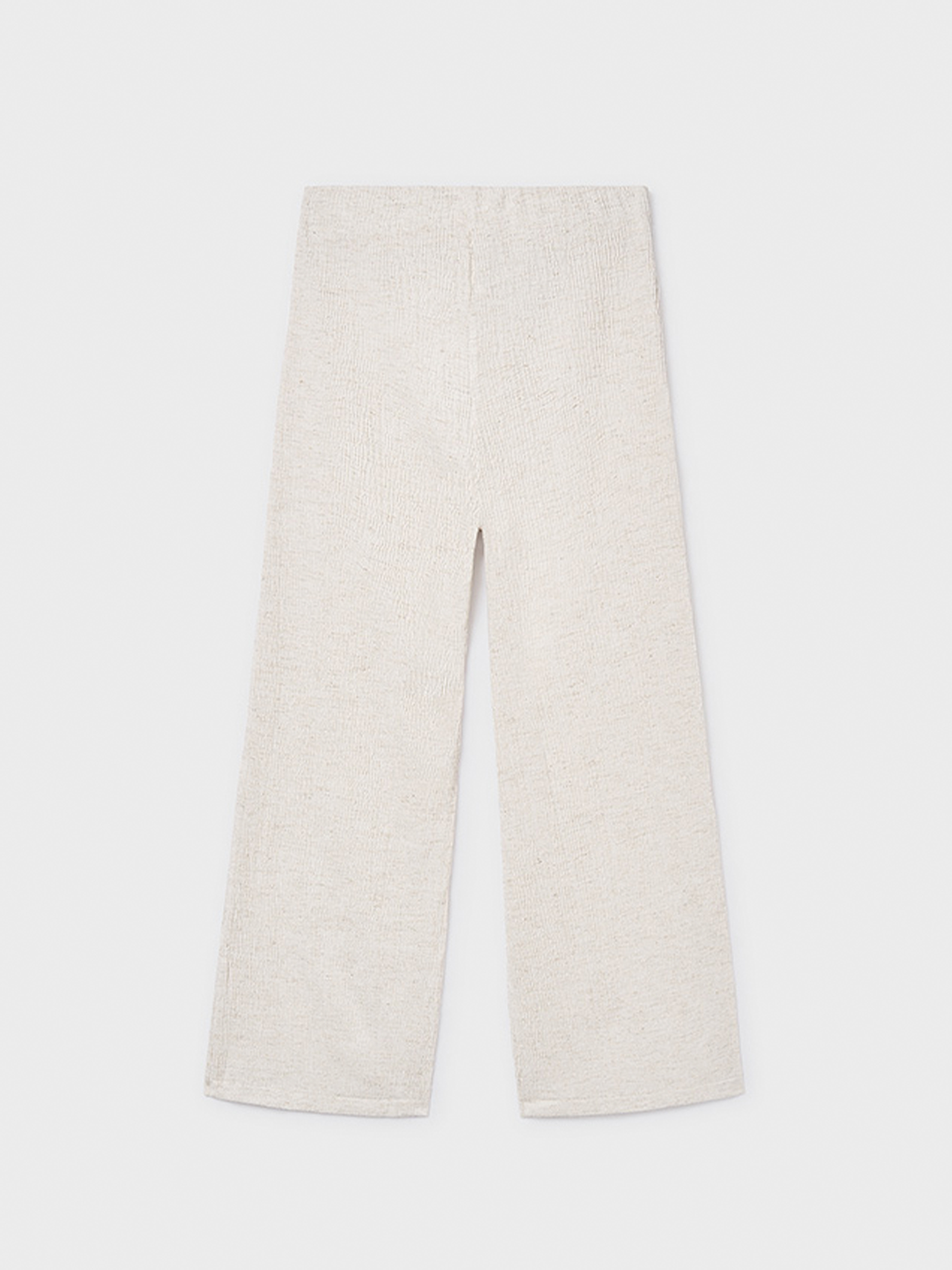 Pantalones Niña Crema Mayoral