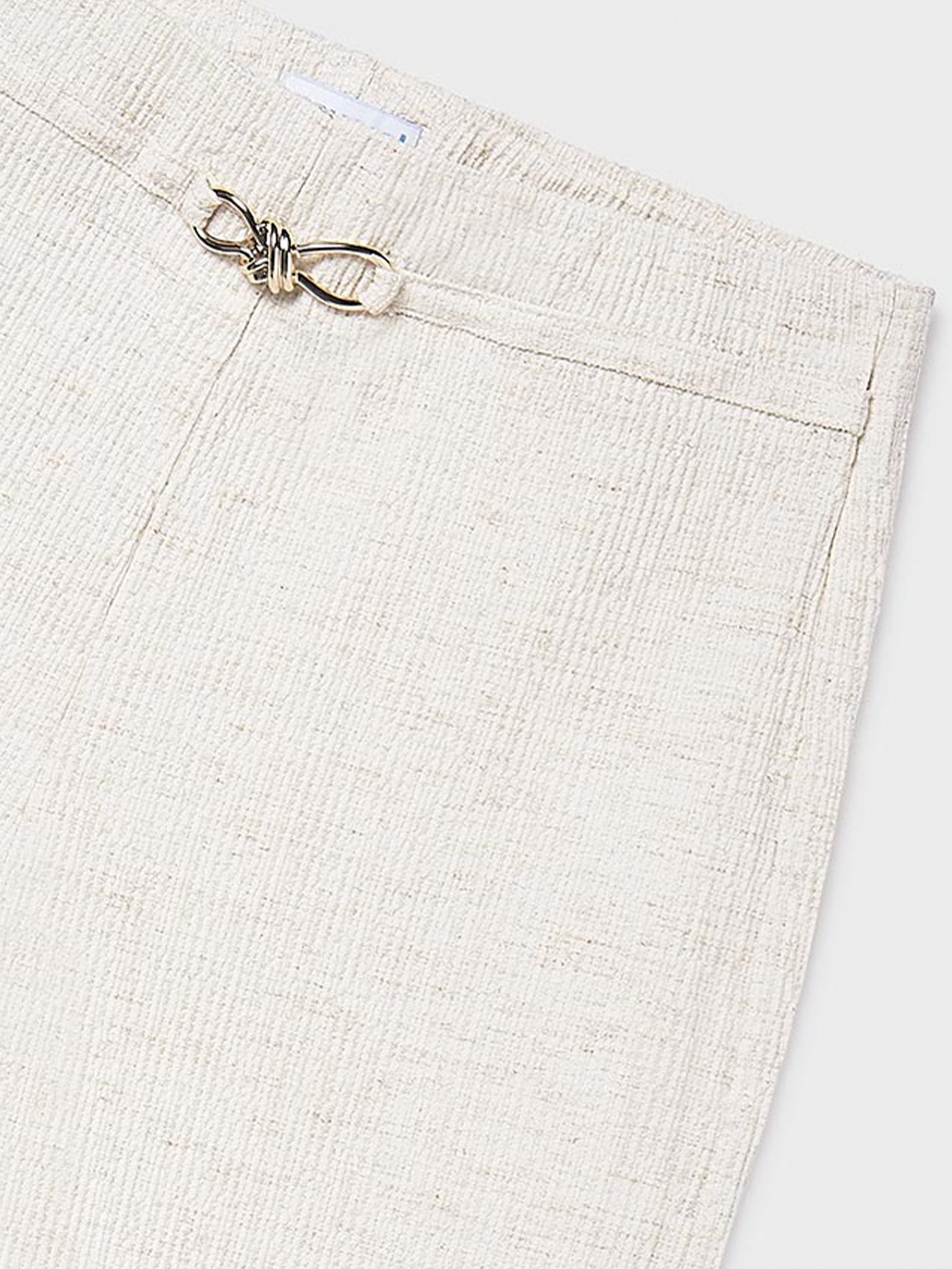 Pantalones Niña Crema Mayoral